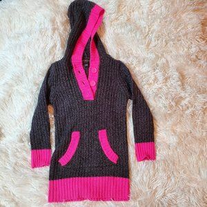 derek heart Girl's sweater with hoodie